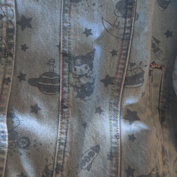 Her Universe Hello Kitty and Friends denim jacket size 2x New - Picture 2 of 5